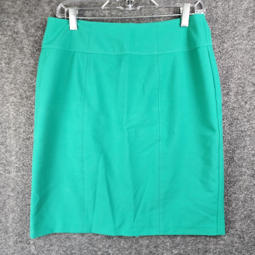 Worthington Skirt Womens 10 1411273P Green Knee Length Pencil EUC